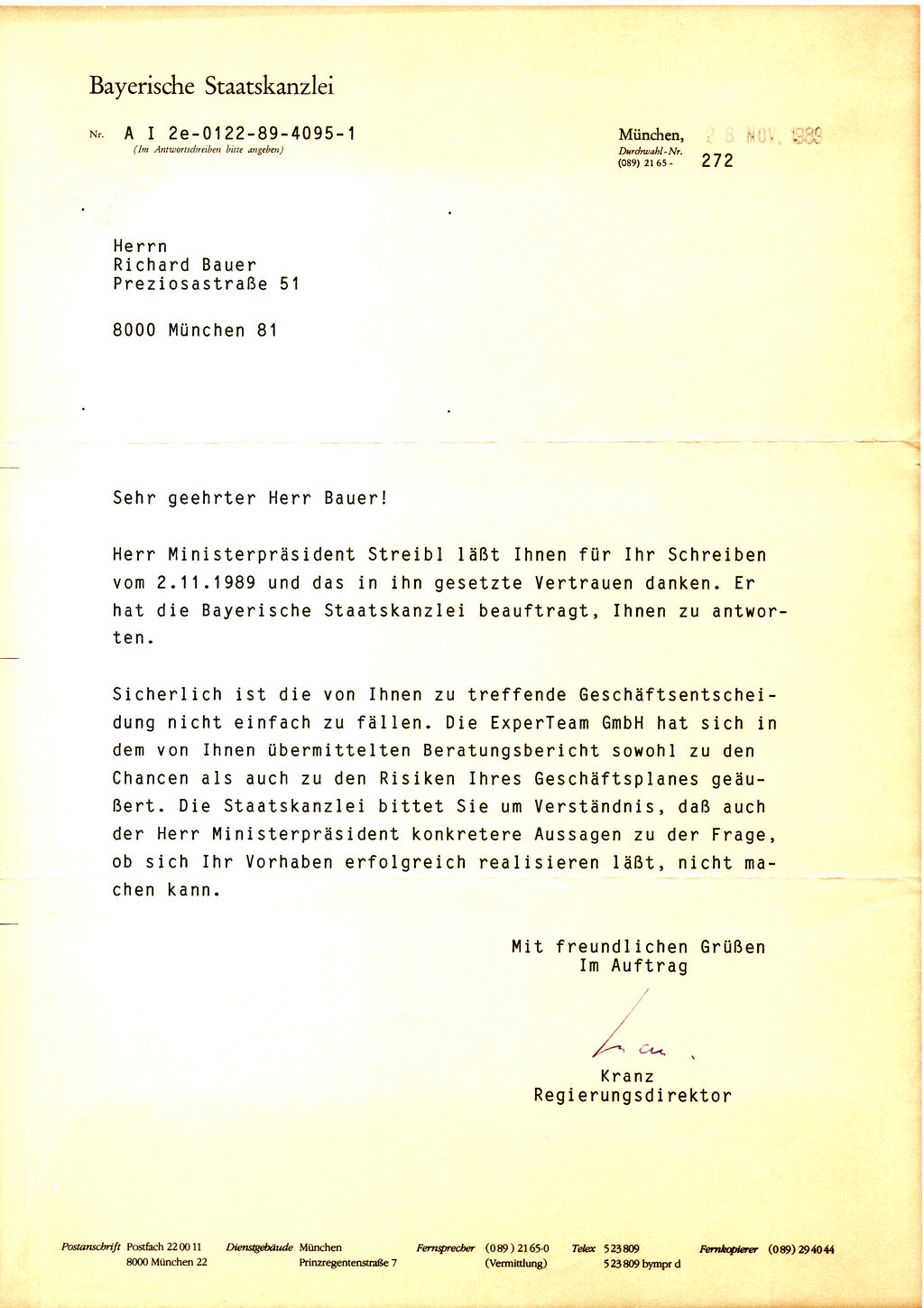 1989-26-11_Staatskanzlei_Bayerische-Staatskanzlei